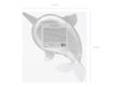 Picture of PAPER PLATES NARWHAL 18.5X29CM - 6 PACK